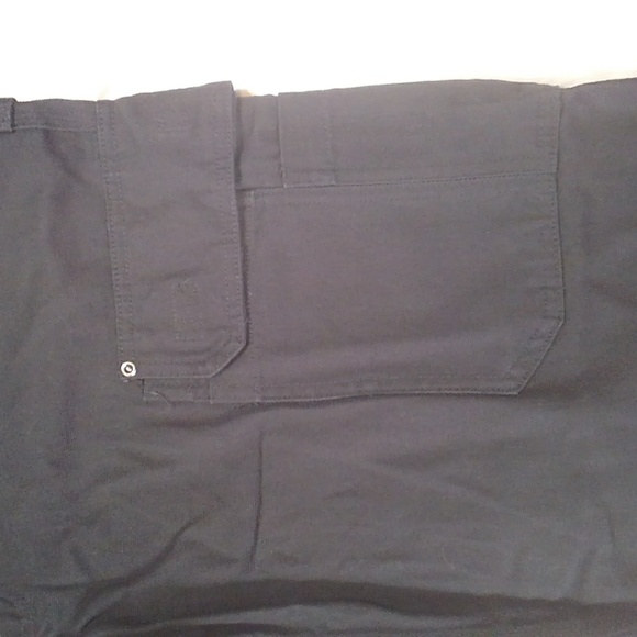 NWT Black Duluth Trading Men's Fire Hose Cargo Work Pants 40 X 30 - Picture 5 of 8